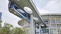 Kereta tersebut berfungsi sebagai bagian dari koridor ekologi pusat lembah optik sepanjang 26,7 kilometer.