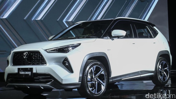 PT Toyota Astra Motor (TAM) resmi meluncurkan All New Yaris Cross di Indonesia, Senin (15/5/2023). Ini foto-foto lengkapnya.