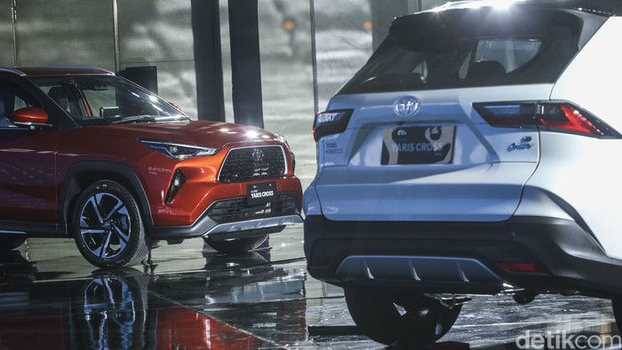 PT Toyota Astra Motor (TAM) resmi meluncurkan All New Yaris Cross di Indonesia, Senin (15/5/2023). Ini foto-foto lengkapnya.