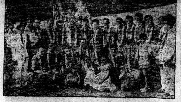 Persib Bandung Vs Timnas Yugoslavia pada tahun 1953.