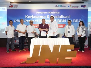 PGN Gandeng JNE untuk Efisiensi Kendaraan Logistik dengan BBG