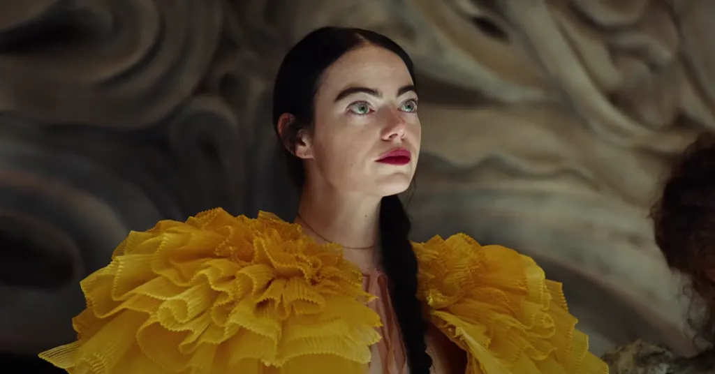 Emma Stone di trailer pertama Poor Things.