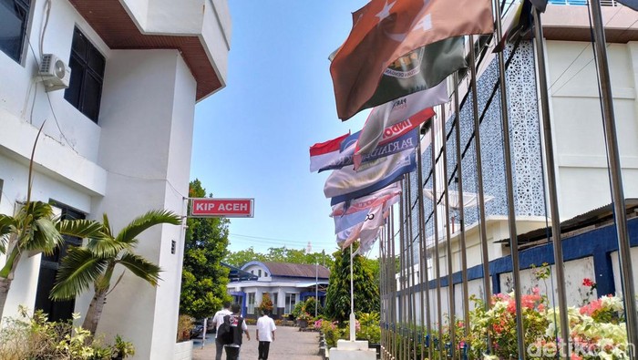 Suasana di gedung KIP Aceh.