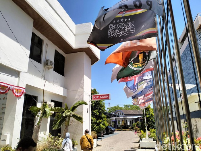 Suasana di gedung KIP Aceh.
