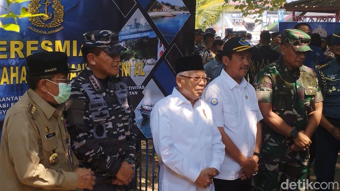 Wapres Maruf Amin dan KSAL