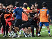 AFC Sanksi 3 Pemain Timnas Indonesia U-23 Buntut Ricuh Final SEA Games