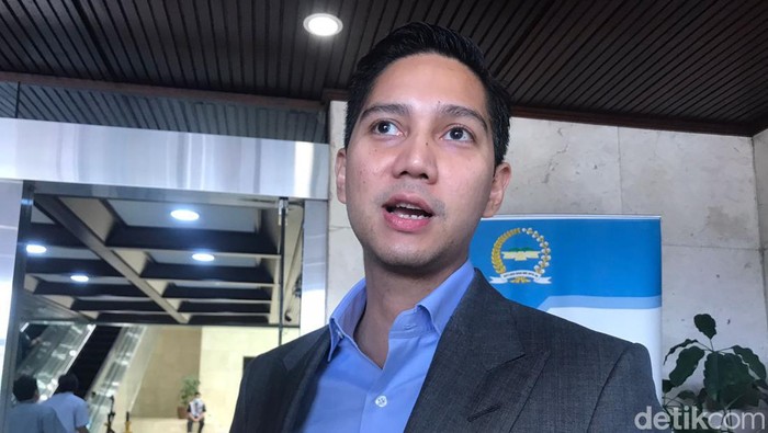 Budi Djiwandono Gerindra. (Dwi Rahmawati/detikcom).