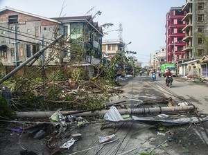 Topan Mocha Terjang Myanmar, Lebih dari 100 Warga Rohingya Tewas