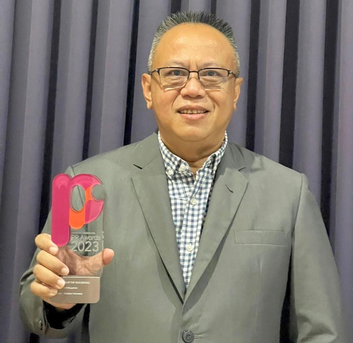 Direktur Komunikasi Danone Indonesia Arif Mujahidin