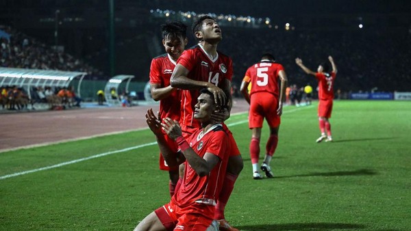 Bantai Thailand 5-2, Garuda Muda Raih Emas SEA Games 2023