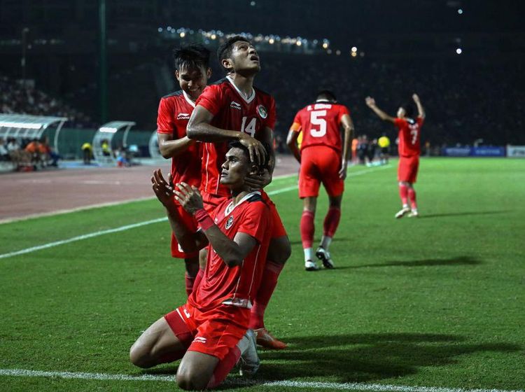 Bantai Thailand 5-2, Garuda Muda Raih Emas SEA Games 2023