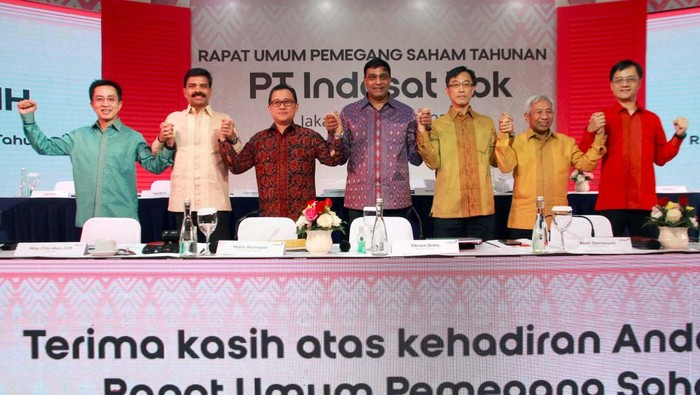 Indosat Ooredoo Hutchison (IOH) gelar RUPS Tahunan. RUPS menyetujui pembagian dividen penggunaan laba bersih tahun buku 2022 sebesar Rp 2,06 triliun.