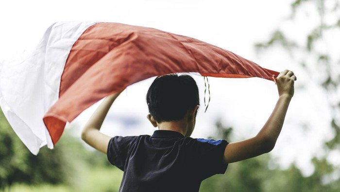 Ilustrasi Bendera Indonesia