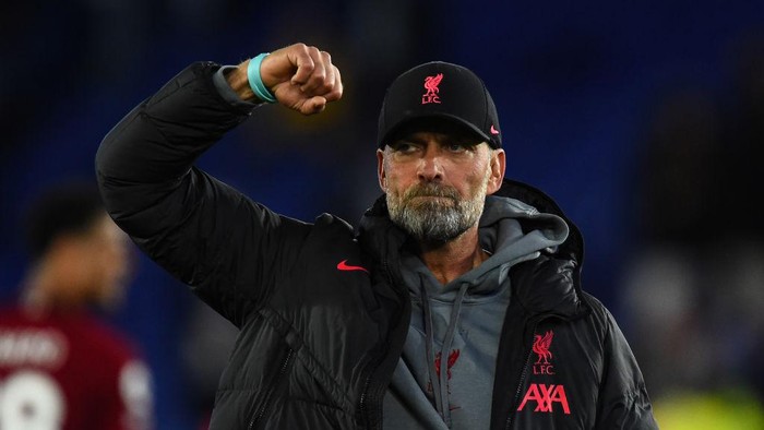 LEICESTER, ENGLAND - MAY 15: ( THE SUN OUT,THE SUN ON SUNDAY OUT)  Jurgen Klopp manager of Liverpool After the Premier League match between Leicester City and Liverpool FC at The King Power Stadium on May 15, 2023 in Leicester, England. (Photo by John Powell/Liverpool FC via Getty Images)