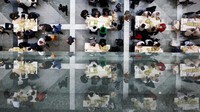 Jajak pendapat pra-pemilihan menunjukkan Erdogan berpotensi kalah dalam Pemilu untuk pertama kali setelah 20 tahun berkuasa. REUTERS/Cagla Gurdogan  