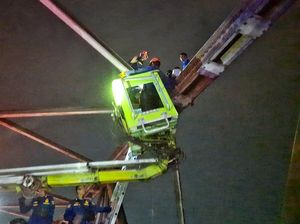 Penyebab Wanita  Hendak Bunuh Diri dari Jembatan Alun-alun Karawang