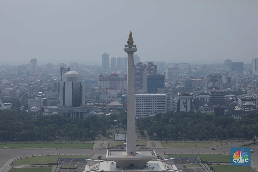Polusi Udara Jakarta (CNBC Indonesia/Tri Susilo)