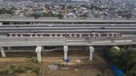 Potret Deretan Kereta LRT yang Bakal Beroperasi Juli 2023