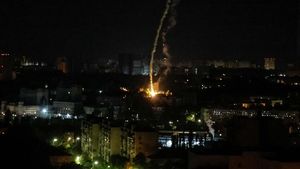 Potret Kyiv Dibombardir Rusia