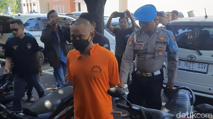 Rilis kasus MT suami pembunuh istri di Pati, Selasa (16/5/2023).