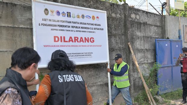 Satgas BLBI sitas aset di Semper, Cilincing, Jakarta Utara