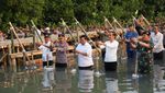 Tanam Mangrove Secara Serentak, Mabes TNI Raih Rekor Muri
