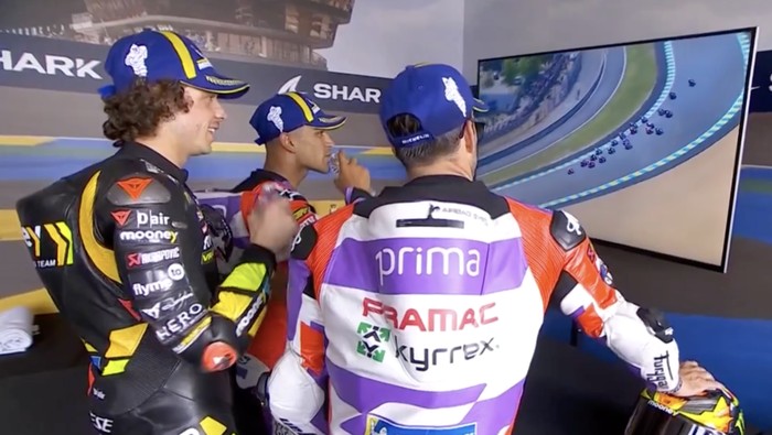 Tiga pebalap terdepan di MotoGP Prancis 2023