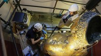 Pengunjung museum akan dapat melihat patung yang berasal dawi awal abad ketiga itu pada bulan Desember mendatang.  