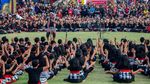 1.000 Pelajar Pentaskan Tari Kecak Kolosal di Bali
