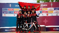 Timnas Balap Sepeda menjadi juara umum dengan 5 emas, 2 perak, 1 perunggu. dok.Tim Aiman Cayhadi  