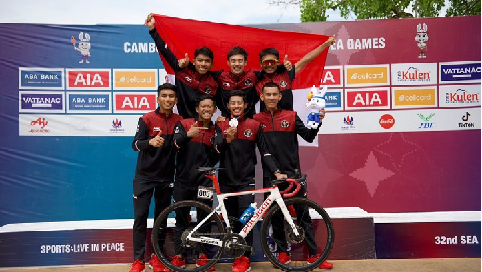 Pebalap sepeda Indonesia di SEA Games 2023 Aiman Cayhadi