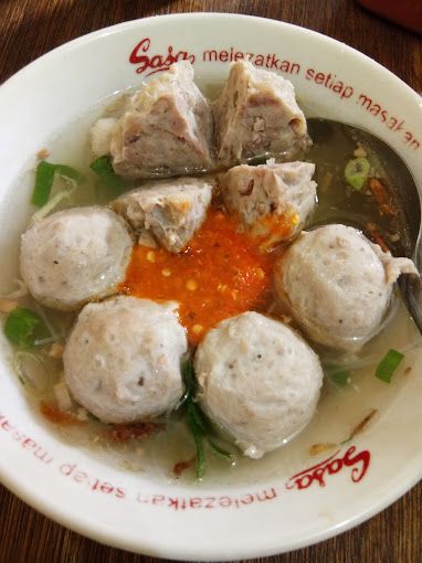 Warung bakso urat di Jakarta Selatan