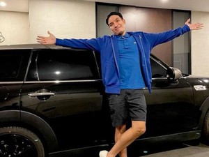 Kedekatan Desta dan Anak Saat Tanya Soal Kerjaan