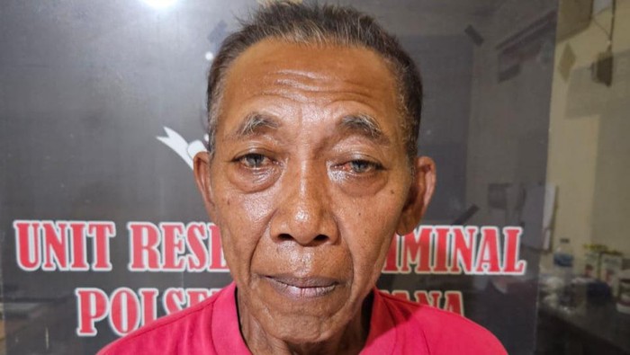 Dukun cabul inisial DN (64) pemerkosa siswi SMP di Banggai, Sulawesi Tengah. (dok. Istimewa)