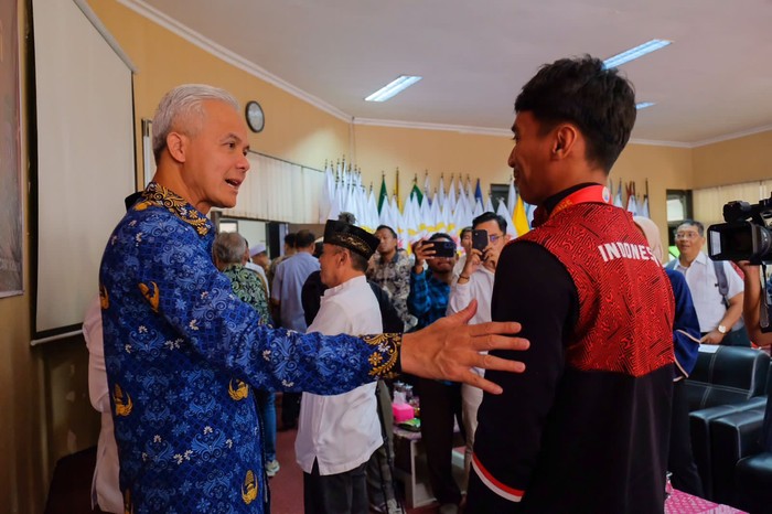 Ganjar dan Atlet Jawa Tengah