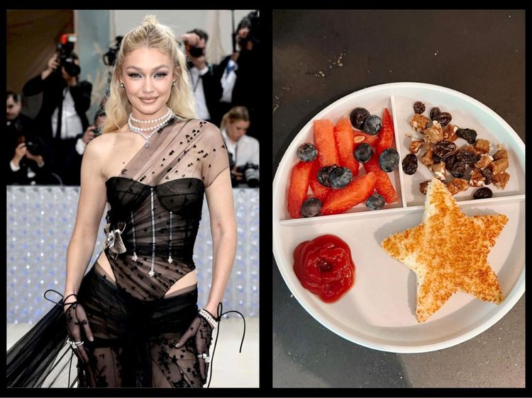 Gigi Hadid Bahagia Bisa Siapkan Makanan Anak, Intip Kreasinya!