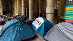 Mahasiswa di Turin Gelar Tenda-Nginep di Kampus, Ada Apa?