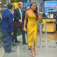 Meghan Markle jadi salah satu tamu kehormatan di acara Ms. Foundation Women of Vision Awards, Selasa (16/5/2023). Acara tersebut diinisiasi Gloria Steinem, seorang tokoh feminis legendaris dan pendiri yayasan Ms. Foundation for Women. Foto: Getty Images