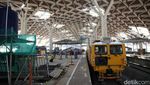 Melihat Progres Pembangunan Stasiun KCJB Halim