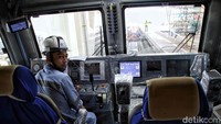 Stasiun ini nantinya akan terintegrasi dengan Stasiun LRT Jabodebek.