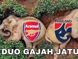 Meme Garuda Muda Jawara Emas SEA Games 2023, Tim Gajah Perang Merana