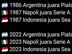 Meme Garuda Muda Jawara Emas SEA Games 2023, Tim Gajah Perang Merana