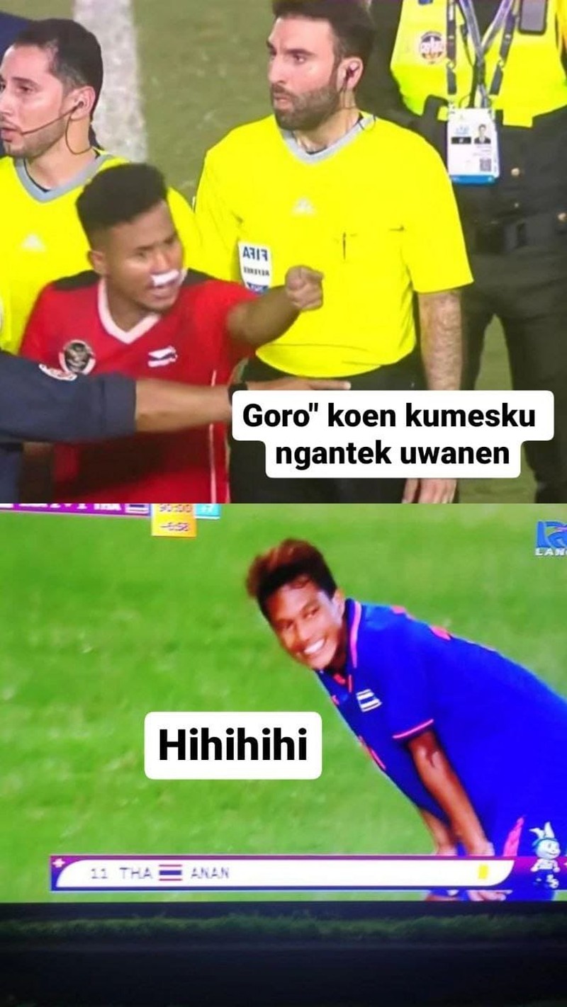 Meme Timnas Raih Emas