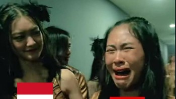 Timnas Indonesia bikin Thailand menangis. Foto: Twitter