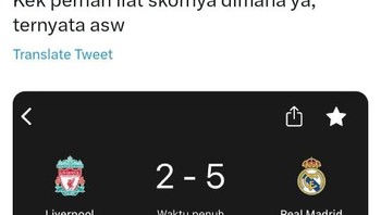 Sebuah kebetulan part 2.... Foto: Twitter
