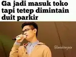 Meme Kocak Tukang Parkir, Gesitnya Bak Ninja