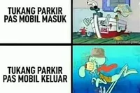 Meme Tukang Parkir
