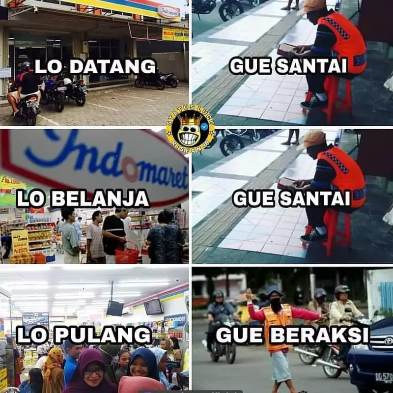 Meme Tukang Parkir