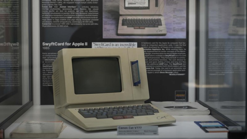 A working replica of an original Apple I computer is seen on display at the Apple Museum on 16 March, 2023 in Warsaw, Poland. Wednesday will mark the UN Wolrd Telecommunication and Information Society Day, a day on which the world highlights the advantages of telecommunication and internet technologies (ICT) and the ways to bridge the digital divide. (Photo by Jaap Arriens/NurPhoto via Getty Images)