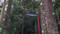 Arah menuju penangkaran rusa